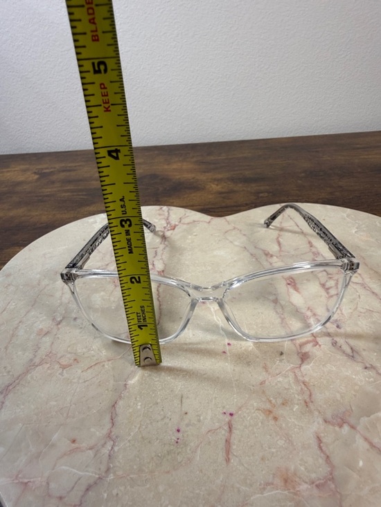 Clear Transparent Cat-Eye Glasses & Prescription Lenses Cyl 1.5 main image 4